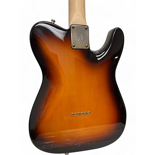 Used 1999 Tom Anderson Hollow T Classic Contoured Left Handed Desert Sunset Solid Body Electric Guitar