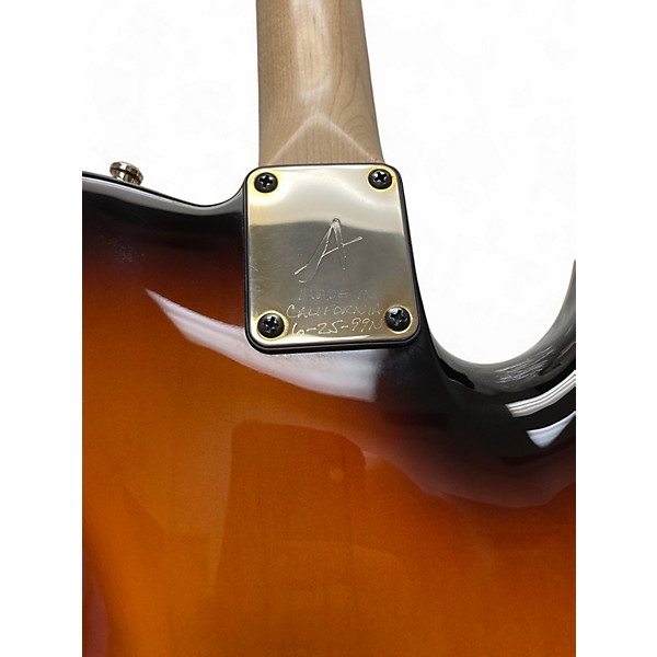 Used 1999 Tom Anderson Hollow T Classic Contoured Left Handed Desert Sunset Solid Body Electric Guitar
