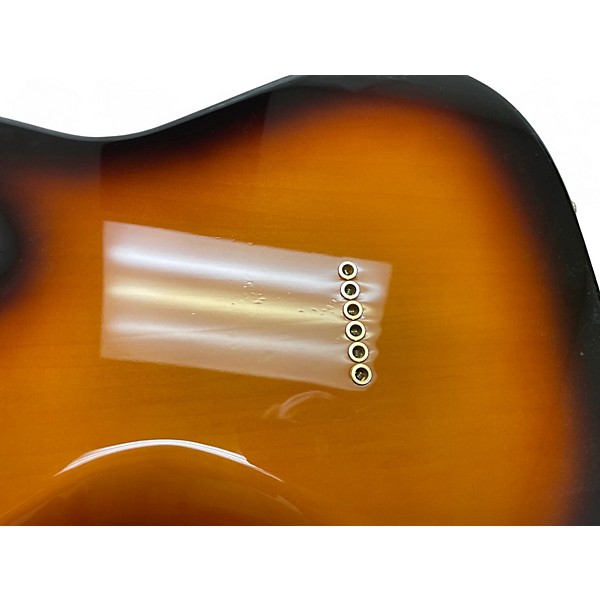 Used 1999 Tom Anderson Hollow T Classic Contoured Left Handed Desert Sunset Solid Body Electric Guitar