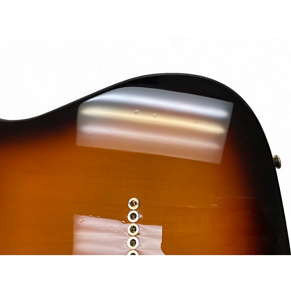Used 1999 Tom Anderson Hollow T Classic Contoured Left Handed Desert Sunset Solid Body Electric Guitar