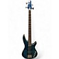 Used Ibanez SRX3EXQM1 Blue Electric Bass Guitar thumbnail