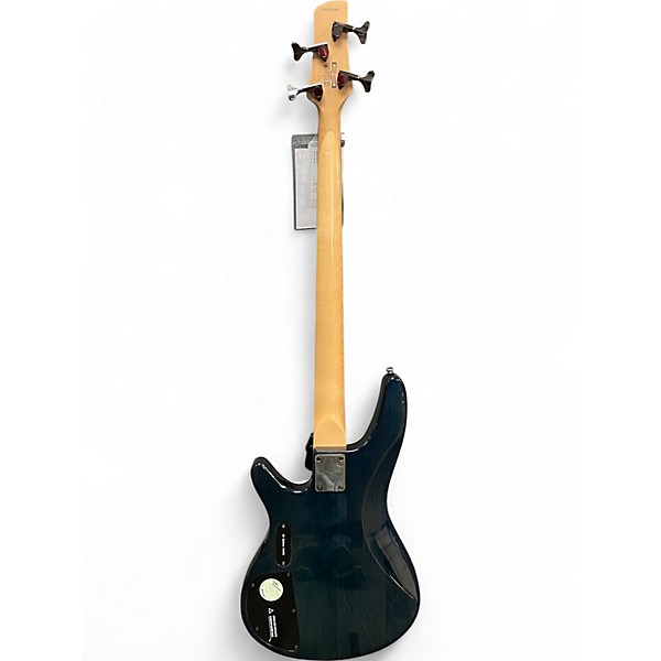 Used Ibanez SRX3EXQM1 Blue Electric Bass Guitar