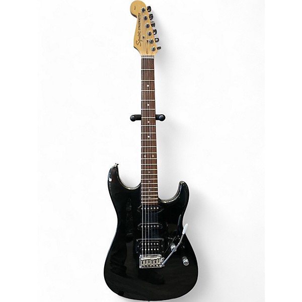 Used Squier STAGEMASTER Metallic Black Solid Body Electric