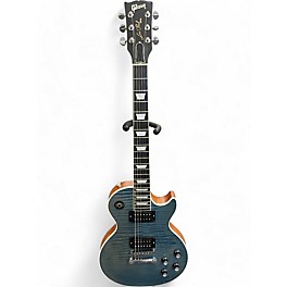 Used 2018 Gibson LES PAUL SIGNATURE PLAYER PLUS Ocean Blue Solid Body Electric Guitar