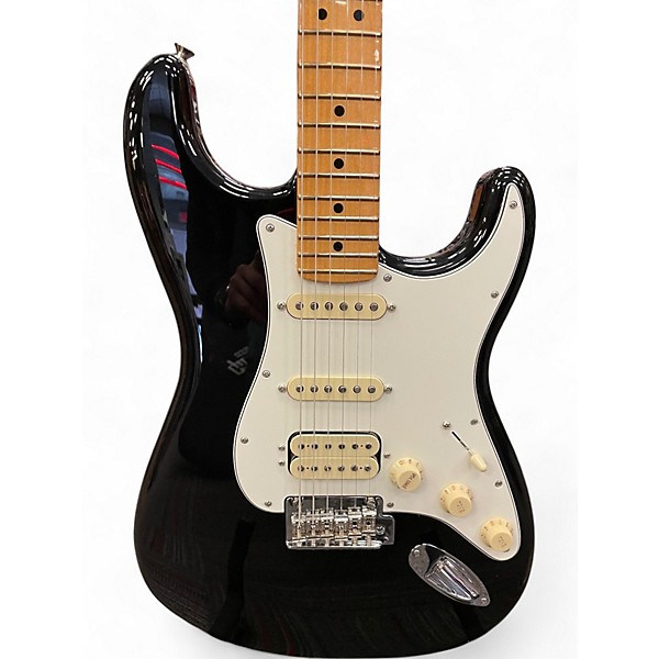 Used Fender Player II Stratocaster HSS Black Solid Body Electric Guitar