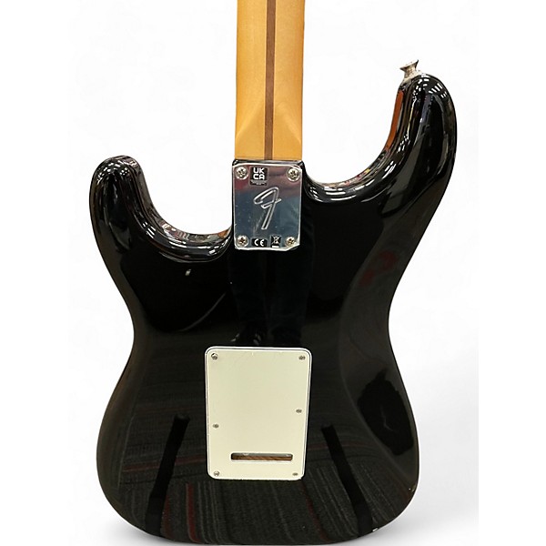 Used Fender Player II Stratocaster HSS Black Solid Body Electric Guitar