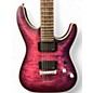 Used Schecter Guitar Research C1 Platinum Trans Purple Solid Body Electric Guitar