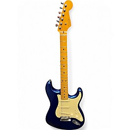 Used 2022 Fender American Ultra Stratocaster COBRA BLUE Solid Body Electric Guitar