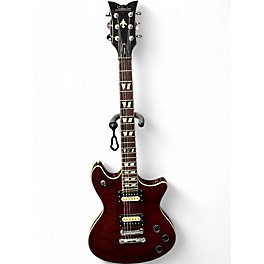 Used Schecter Guitar Research Tempest Custom Crimson Red Trans Solid Body Electric Guitar