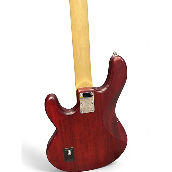 Used Sterling by Music Man Stingray 5 string bass Dakota Red Electric Bass Guitar