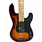 Used Schecter Guitar Research P4 3 Tone Sunburst Electric Bass Guitar