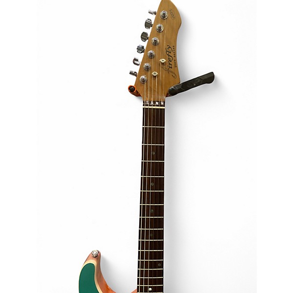 Used Firefly pure series Apple Green Solid Body Electric Guitar