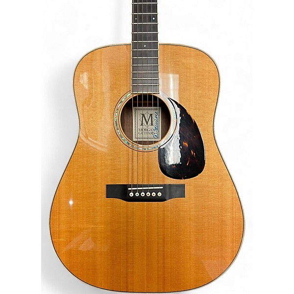 Used Morgan DR Dreadnaught Rosewood Natural Acoustic Guitar