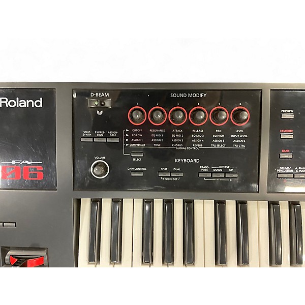 Used Roland FA06 Keyboard Workstation