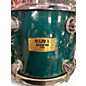 Used Mapex 5 Piece Saturn Pro Green Drum Kit