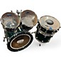 Used Mapex 5 Piece Saturn Pro Green Drum Kit