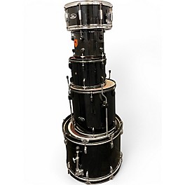 Used Pearl 5 Piece Roadshow Black Drum Kit
