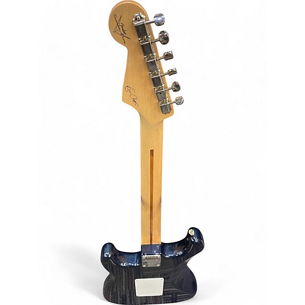 Used 2007 Fender Custom Shop Artist Series Eric Clapton Stratocaster Mercedes Blue Solid Body Electric Guitar