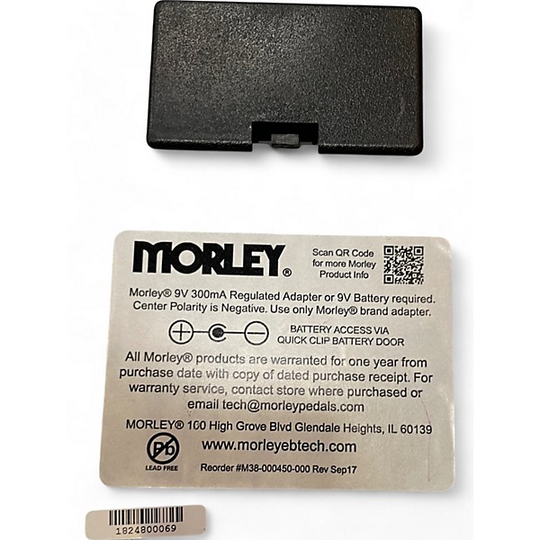 Used Morley volume pedal Pedal