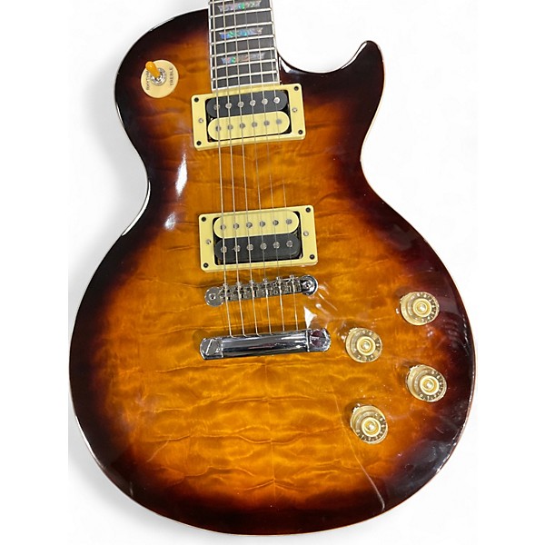 Used J. Robert SINGLE CUT SUNBURST Solid Body Electric Guitar