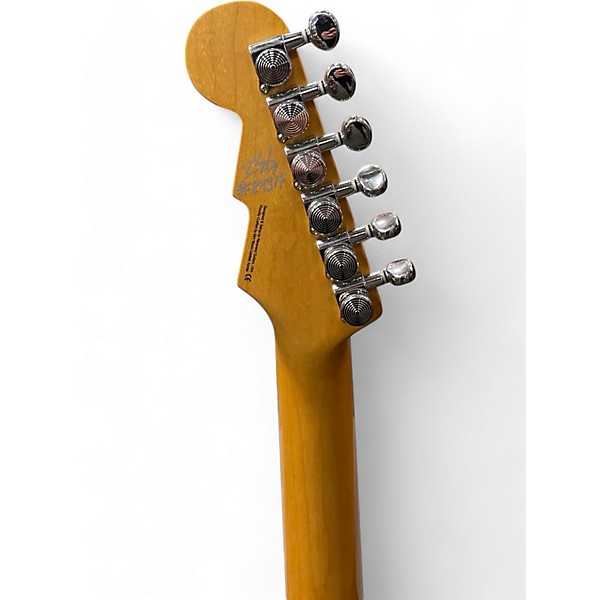 Used Reverend Kingbolt RA Flame Sunburst Solid Body Electric Guitar