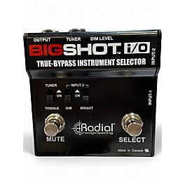 Used Radial Engineering Bigshot I/O True Bypass Selector Pedal