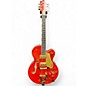 Used 2021 Gretsch Guitars G6120 Chet Atkins Signature Orange Hollow Body Electric Guitar thumbnail