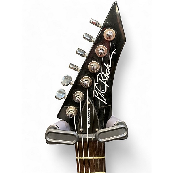 Used B.C. Rich Mockingbird Plus BLACK Solid Body Electric Guitar