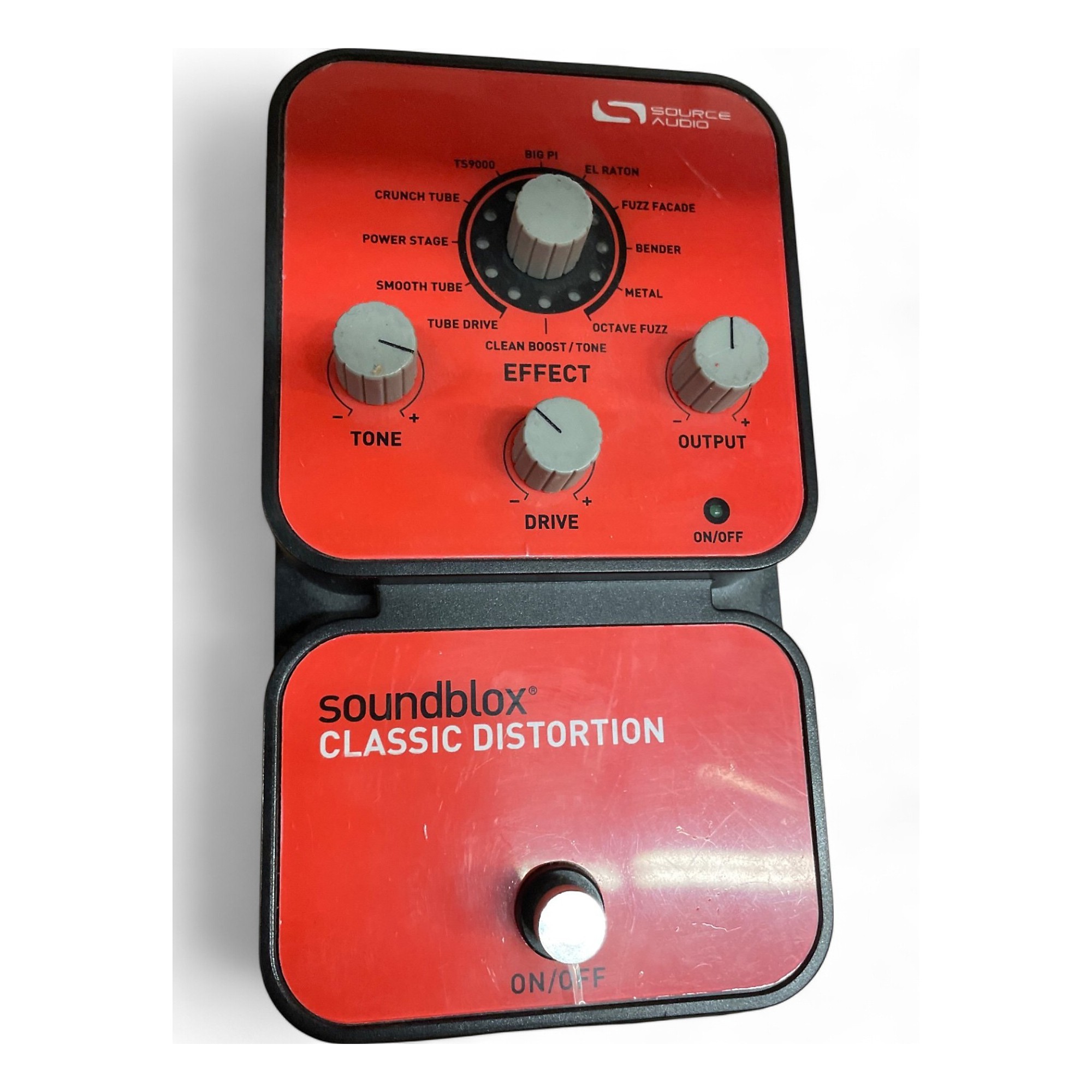 Used Source Audio Soundblox Classic Distortion Effect Pedal