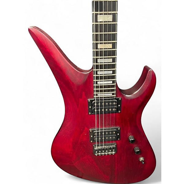 Used Schecter Blackjack A-6 Vampyre Red Solid Body Electric Guitar