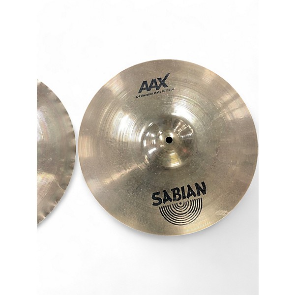 Used SABIAN 14in AAX X Celerator Hi Hat Pair Cymbal