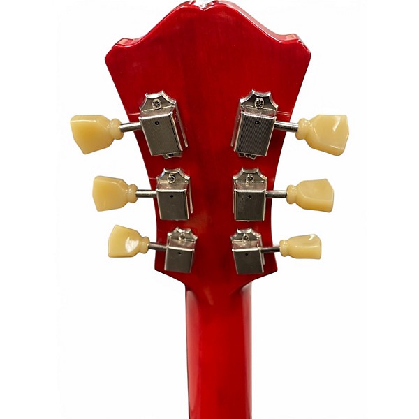 Used Eastman T486B Red Hollow Body Electric Guitar