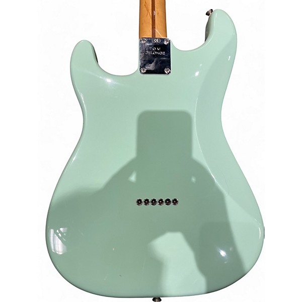 Used Fender Tom Delonge Signature Stratocaster Seafoam Green Solid Body Electric Guitar