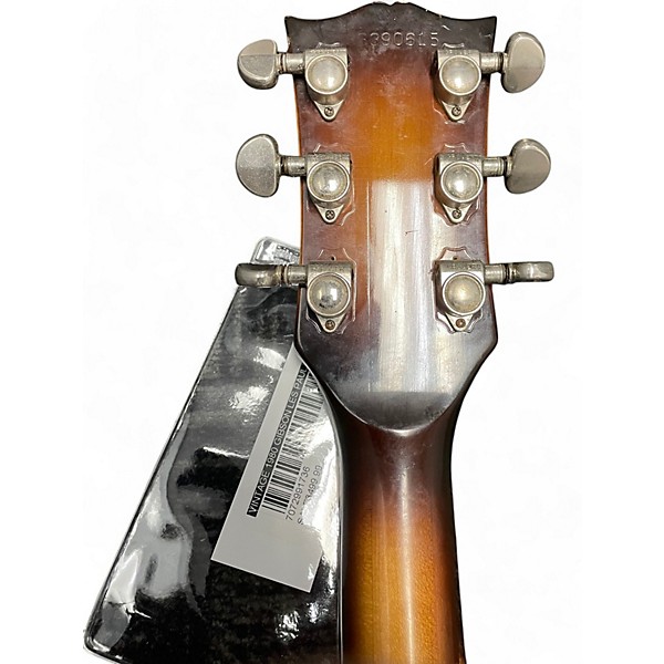 Vintage 1980 Gibson Les Paul Deluxe Brown Sunburst Solid Body Electric Guitar