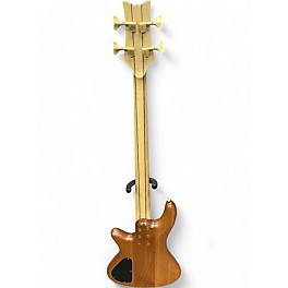 Used Schecter Guitar Research C4 Custom 2 Color Sunburst Electric Bass Guitar