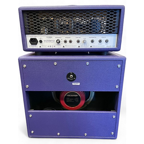 Used Soldano Soldano SLO-30 Super Lead Overdrive w/Matching 1x12"Cabinet Guitar Stack