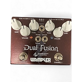 Used Wampler Dual Fusion Tom Quayle Signature Overdrive Effect Pedal