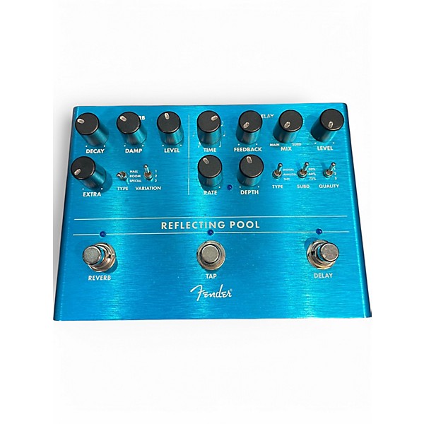 Used Fender REFLECTING POOL Effect Pedal