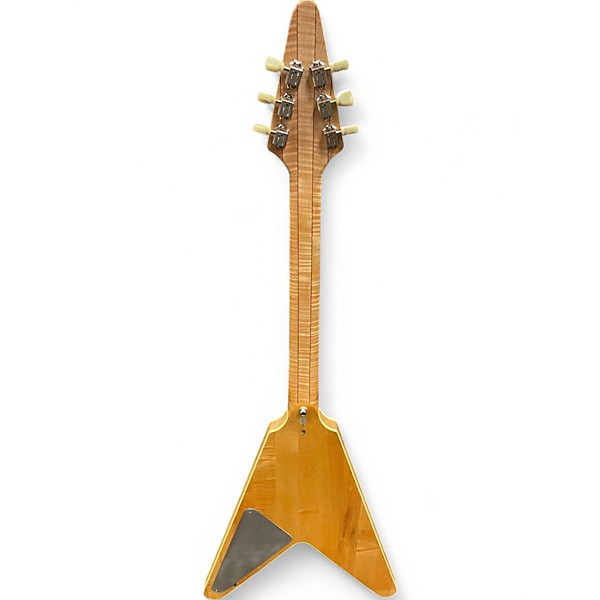 Used Lucian Custom V Natural Solid Body Electric Guitar