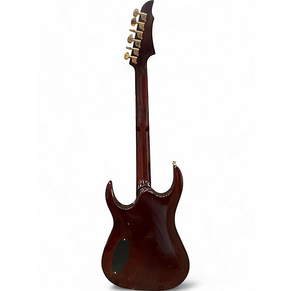 Used Halo MERUS QUILTED AMBER Solid Body Electric Guitar