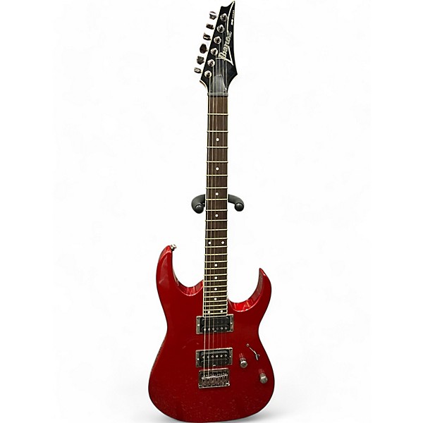 Used Ibanez RG321MH Candy Apple Red Solid Body Electric Guitar