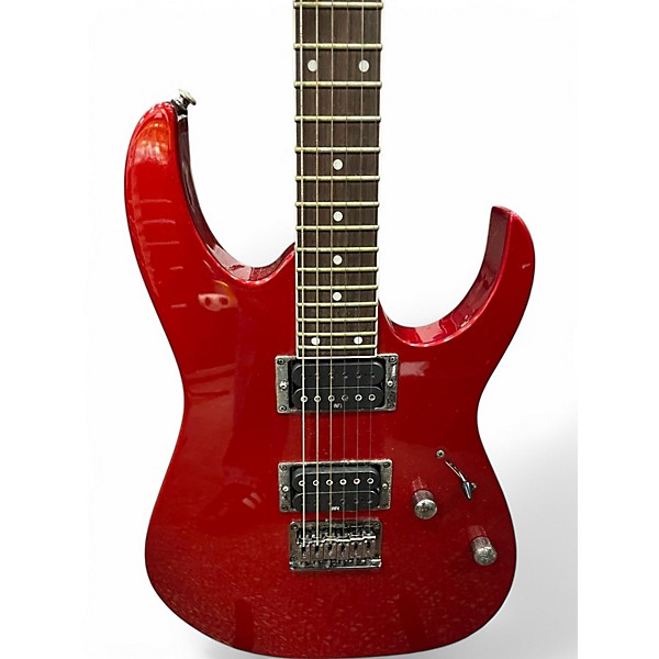 Used Ibanez RG321MH Candy Apple Red Solid Body Electric Guitar