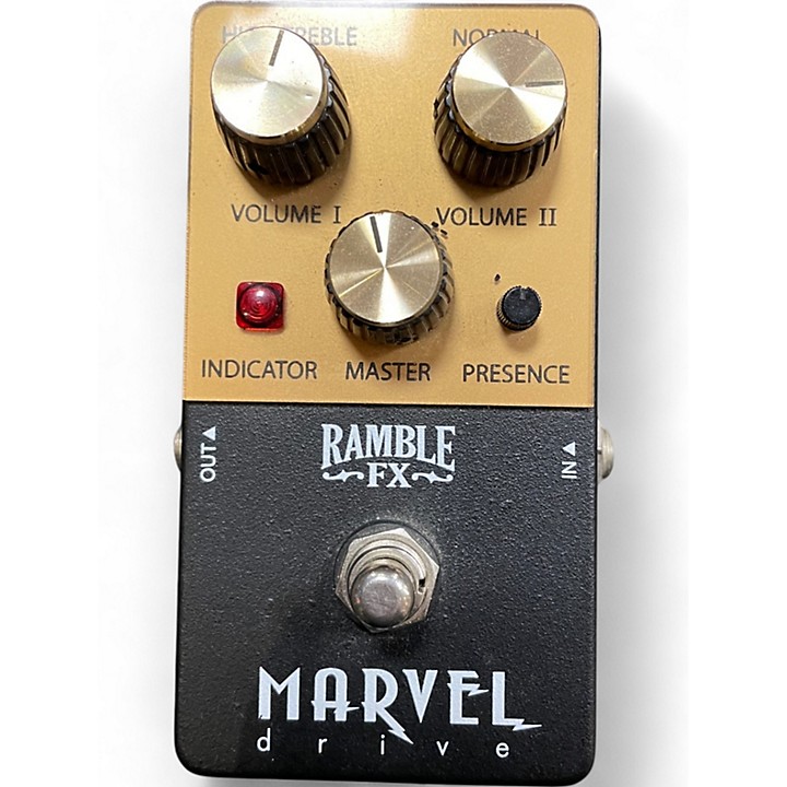 Ramble FX Marvel Drive V2 Red [XH327] | Reverb France