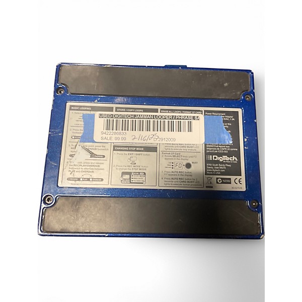 Used DigiTech JamMan Looper / Phrase Sampler Pedal