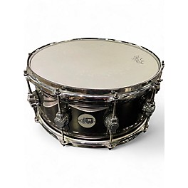 Used DW 14X6.5 Design Series Snare Black Nickel Drum