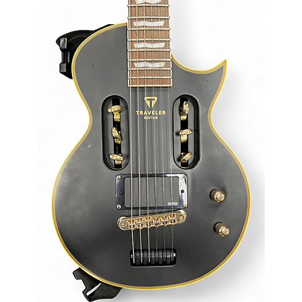 Used Traveler Guitar LTD EC-1 MATTE BLACK Electric Guitar