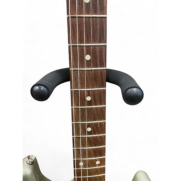 Used Fender Artist Series Robert Cray Stratocaster SILVER Solid Body Electric Guitar