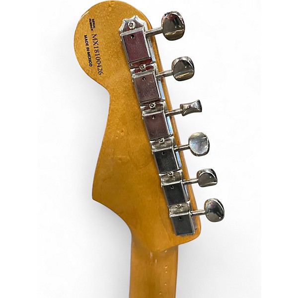 Used Fender Artist Series Robert Cray Stratocaster SILVER Solid Body Electric Guitar