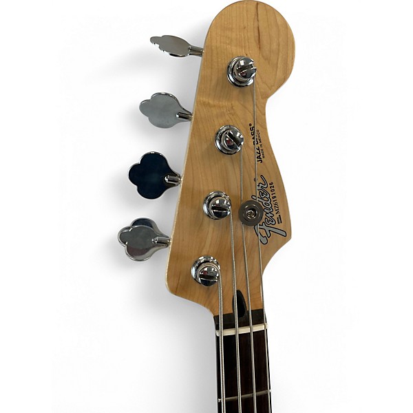 Used Fender Player Jazz Bass Black Electric Bass Guitar