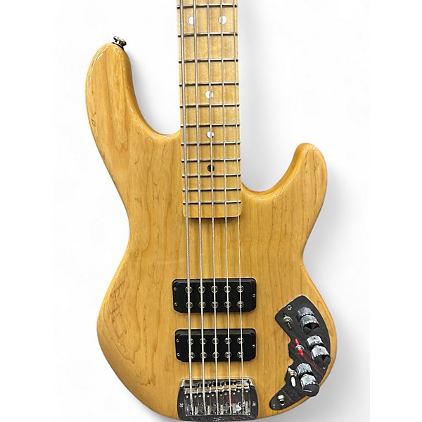 Used G&L USA L2500 5 String Natural Electric Bass Guitar